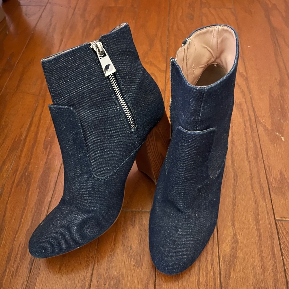 Zara x Trafaluc Denim Boots